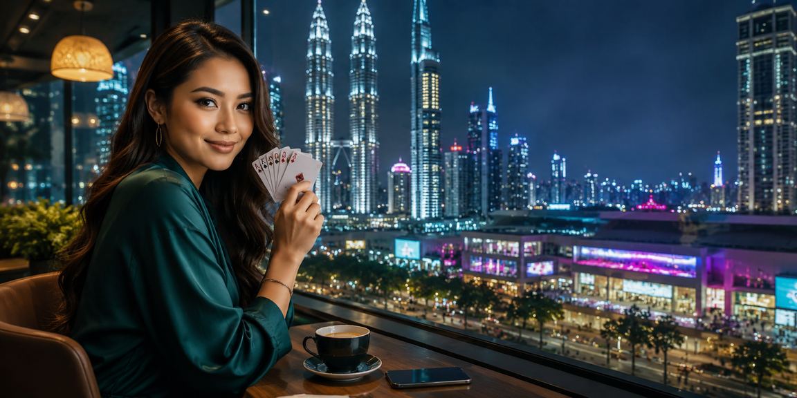 Pengguna muda di Kuala Lumpur mengikuti perlawanan e-sukan secara dalam talian